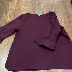 Maroon blouse